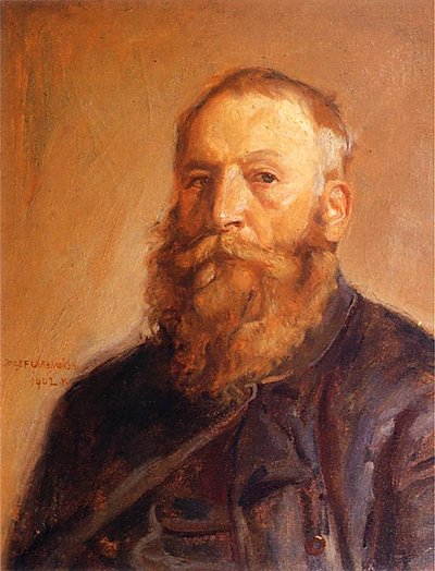 Self-portrait by Jozef Marian Chemonski